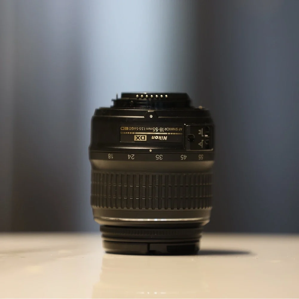 Nikon Black Digital Camera with Versatile Lenses